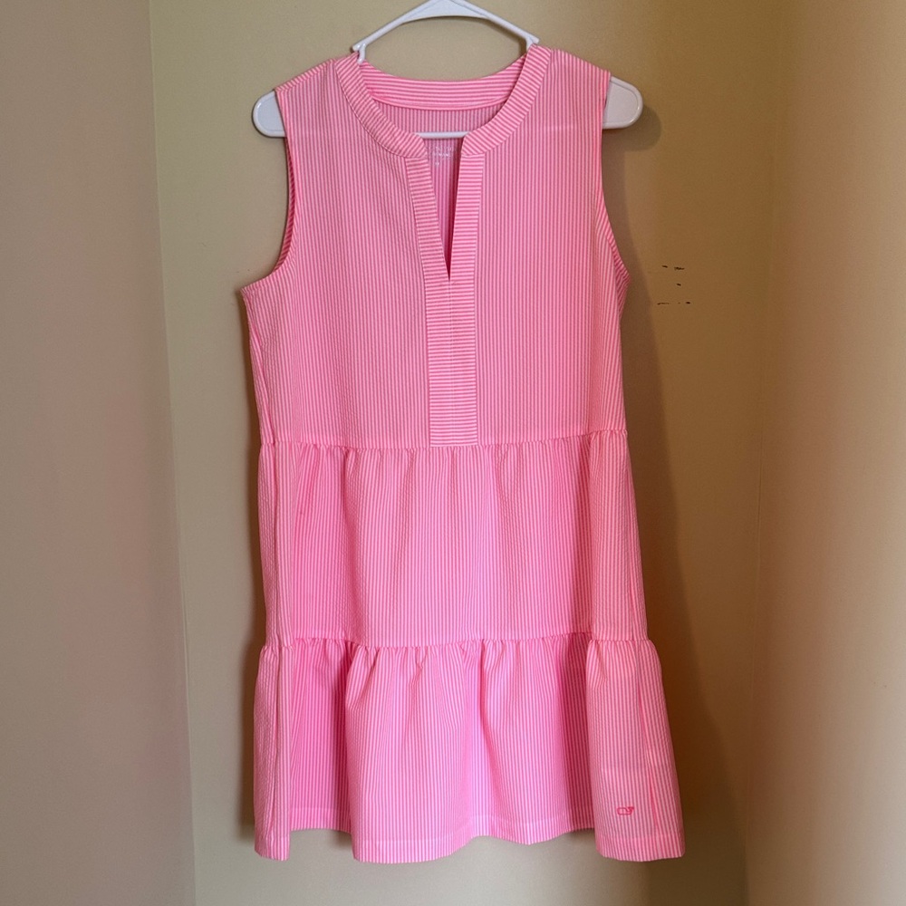 Vineyard Vines Pink Sleeveless Dress